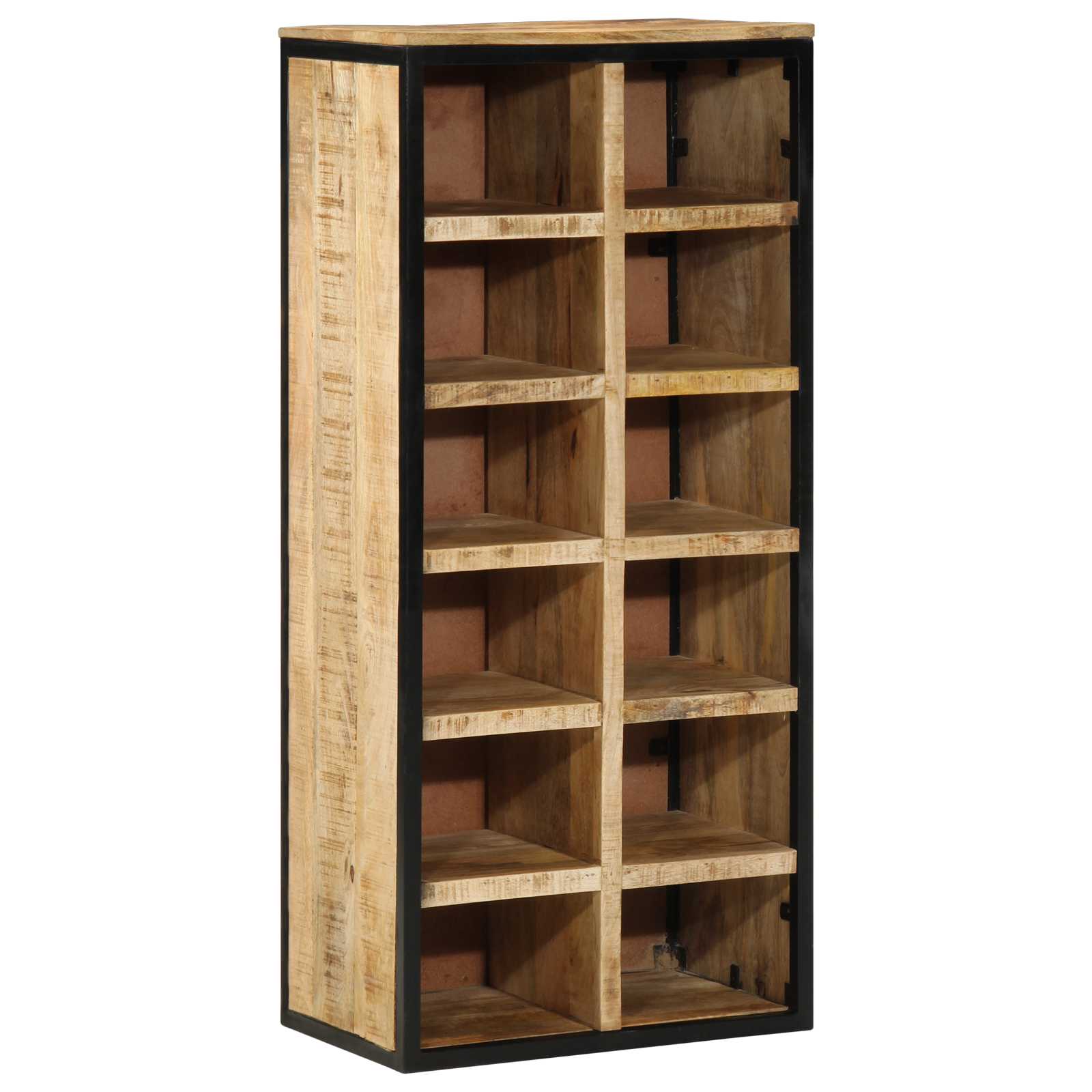 vidaXL Szafka na buty z półką Brązowy 50 x 30 x 110 cm Drewno z mango