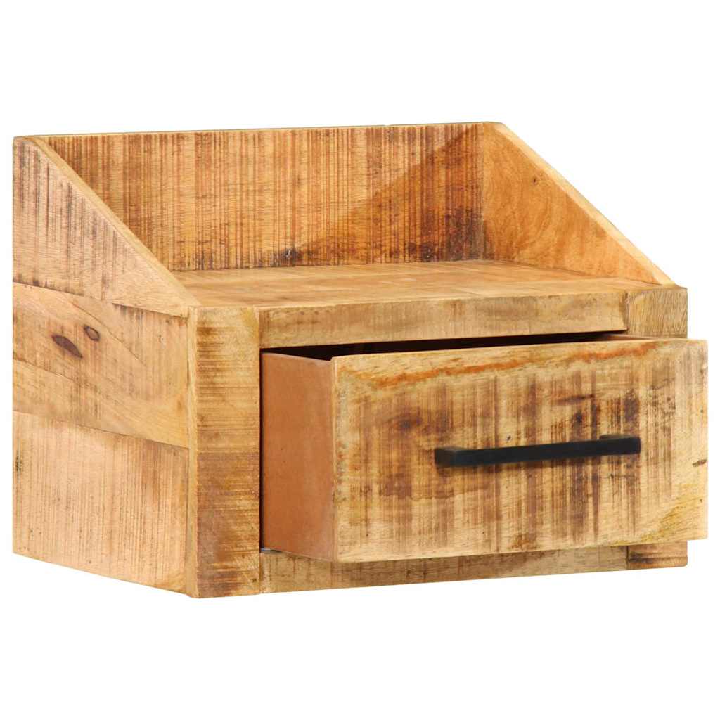 vidaXL Szafka Nocna z szufladą Brązowy 40 x 30 x 30 cm Drewno z mango