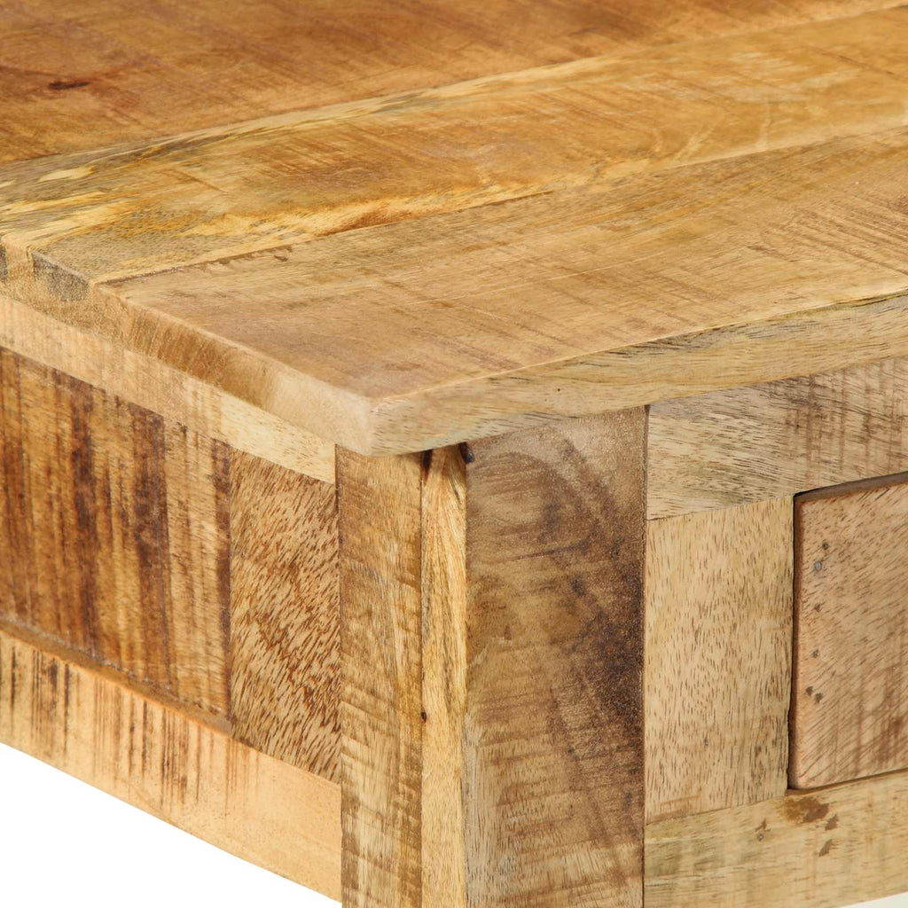 vidaXL Toaletka z szufladą Brązowy 100 x 40 x 120 cm Drewno z mango