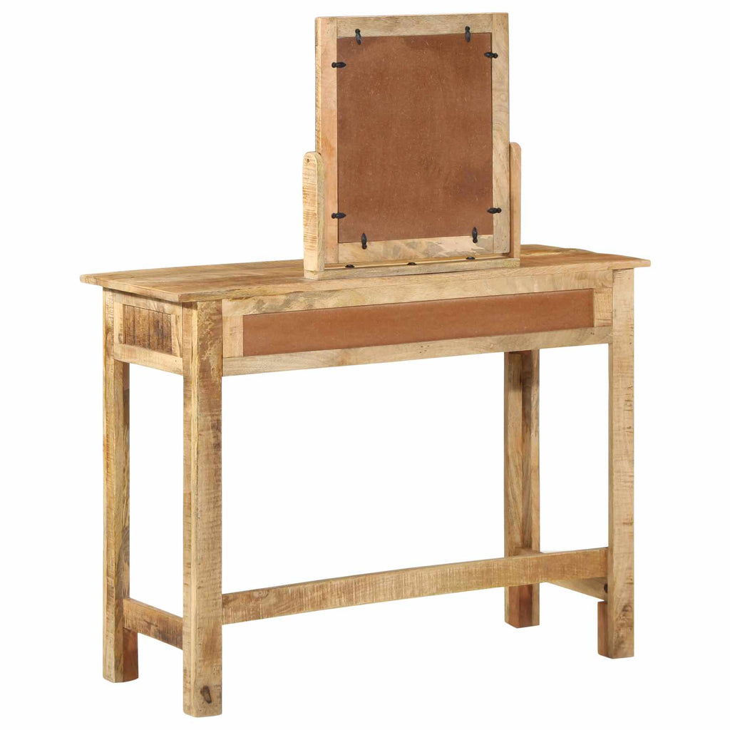 vidaXL Toaletka z szufladą Brązowy 100 x 40 x 120 cm Drewno z mango