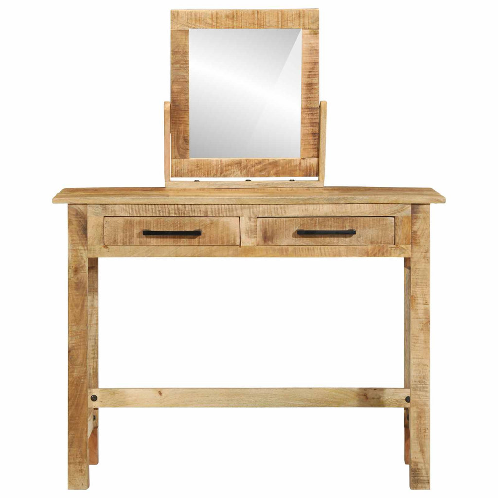 vidaXL Toaletka z szufladą Brązowy 100 x 40 x 120 cm Drewno z mango