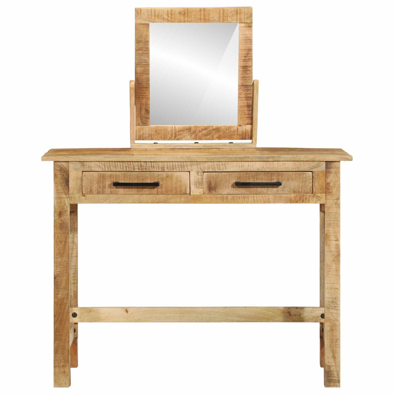 vidaXL Toaletka z szufladą Brązowy 100 x 40 x 120 cm Drewno z mango