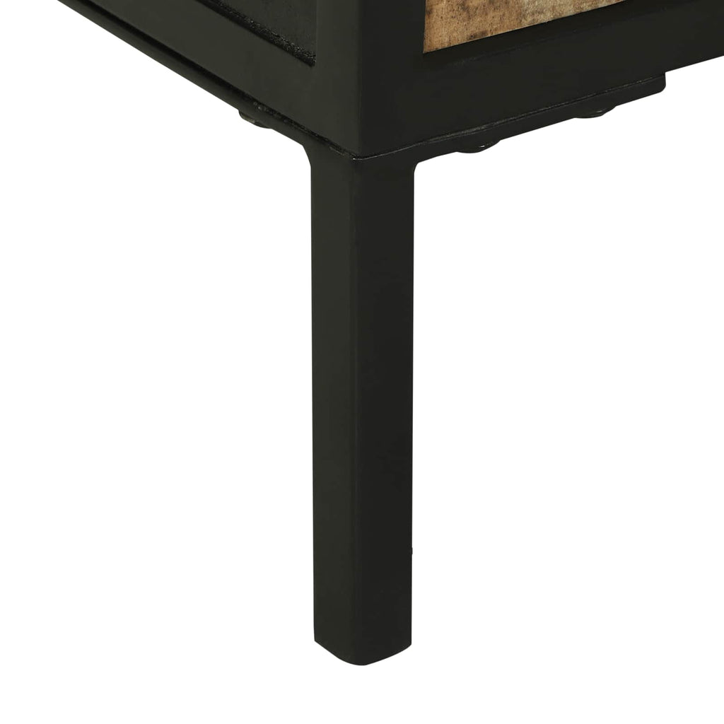 vidaXL Bufet z szufladą 70 x 35 x 70 cm Lite drewno mango