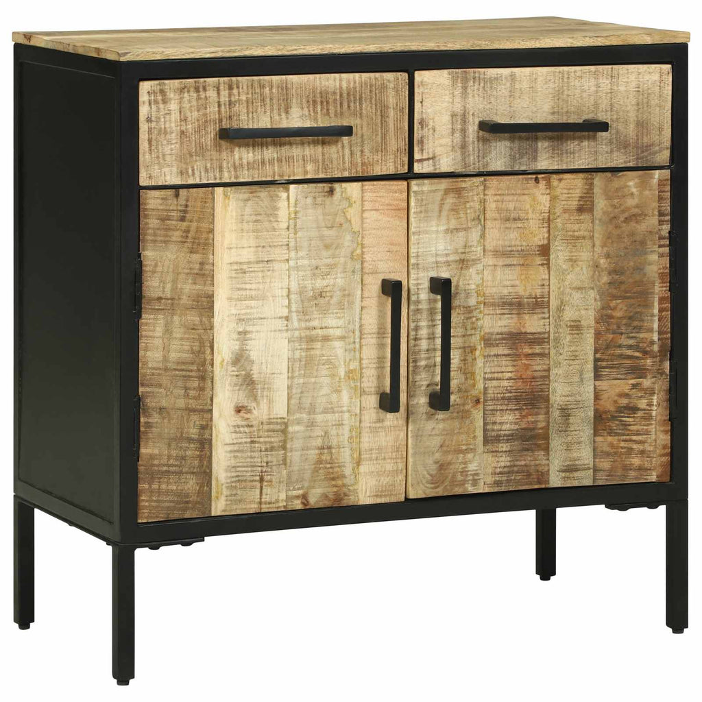 vidaXL Bufet z szufladą 70 x 35 x 70 cm Lite drewno mango