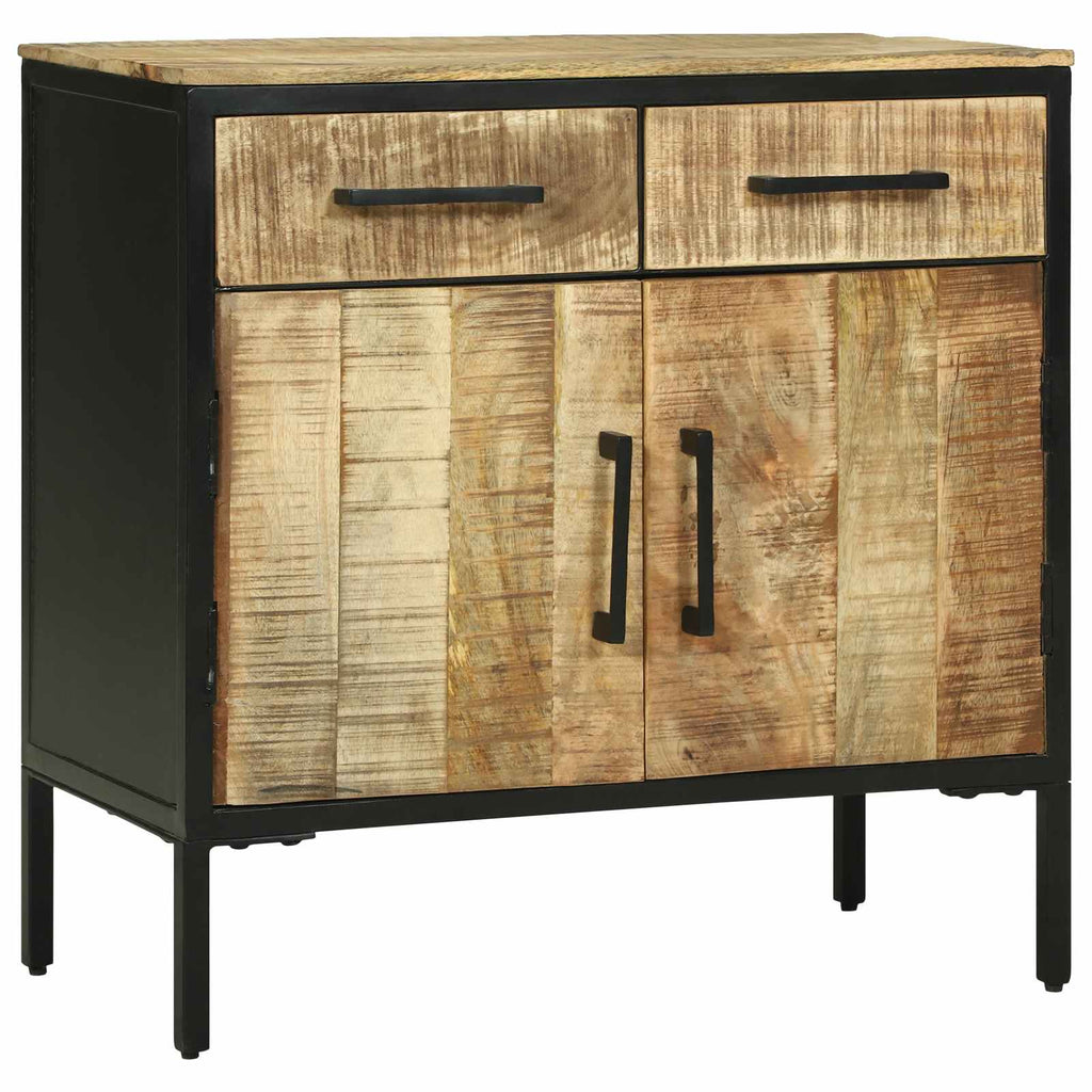 vidaXL Bufet z szufladą 70 x 35 x 70 cm Lite drewno mango
