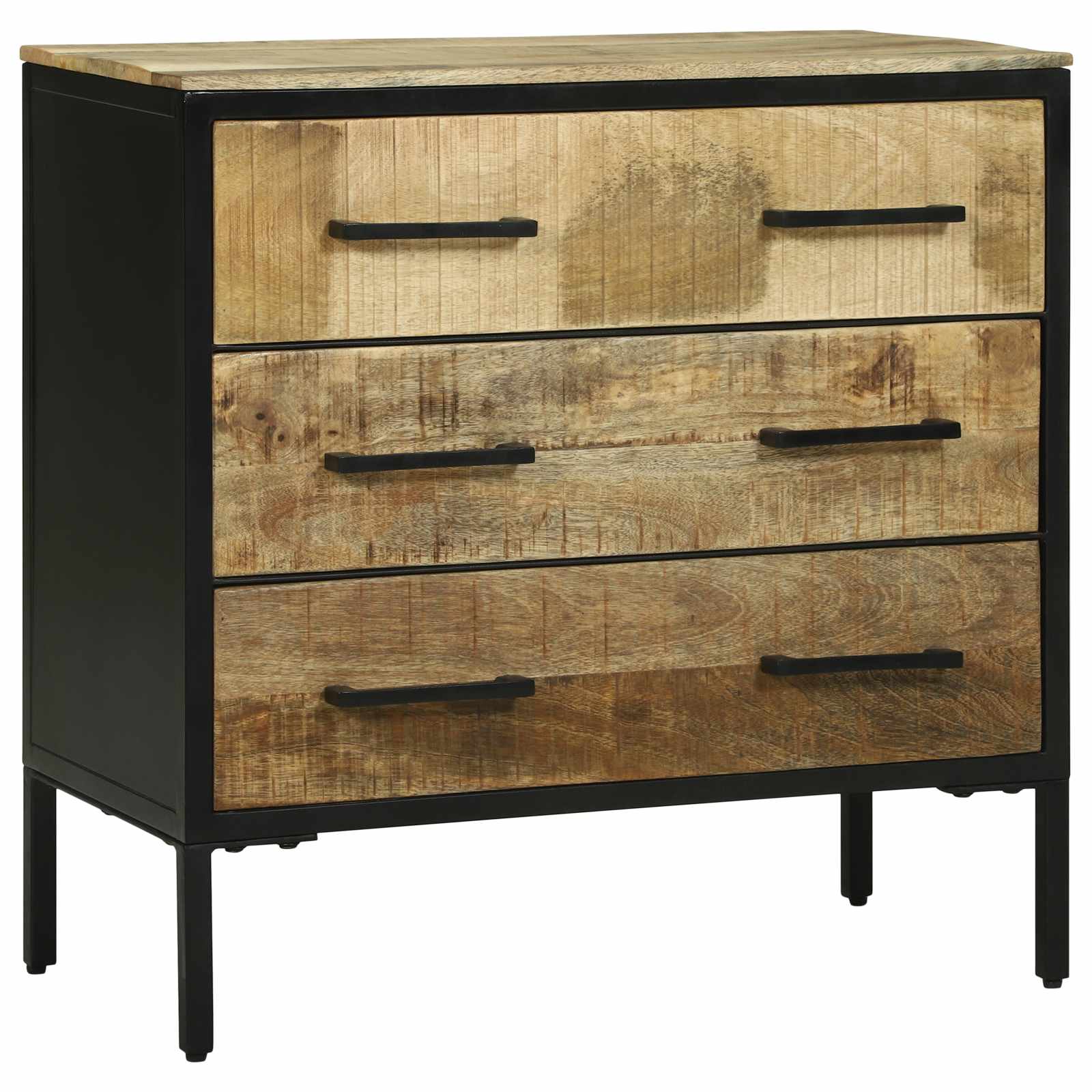 vidaXL Bufet z szufladą 70 x 35 x 70 cm Lite drewno mango