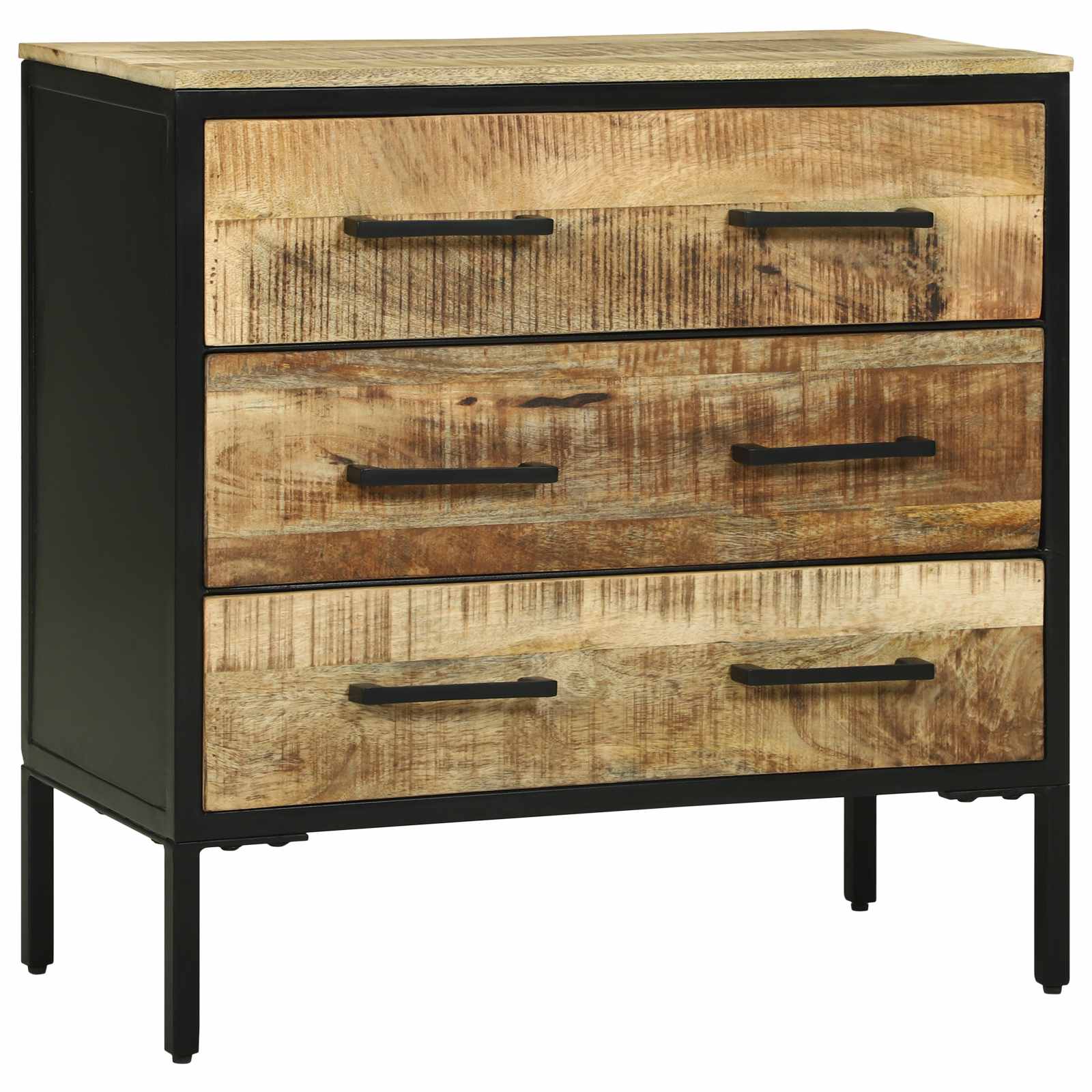 vidaXL Bufet z szufladą 70 x 35 x 70 cm Lite drewno mango