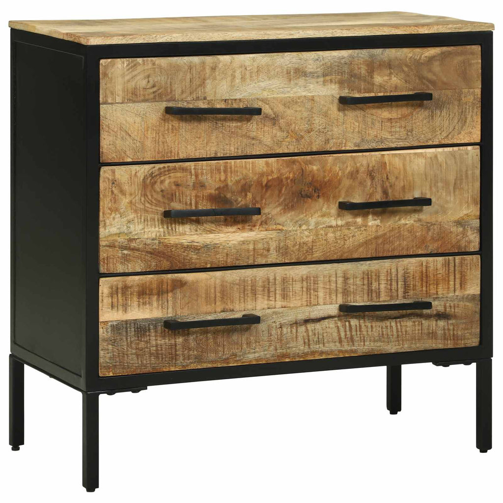 vidaXL Bufet z szufladą 70 x 35 x 70 cm Lite drewno mango