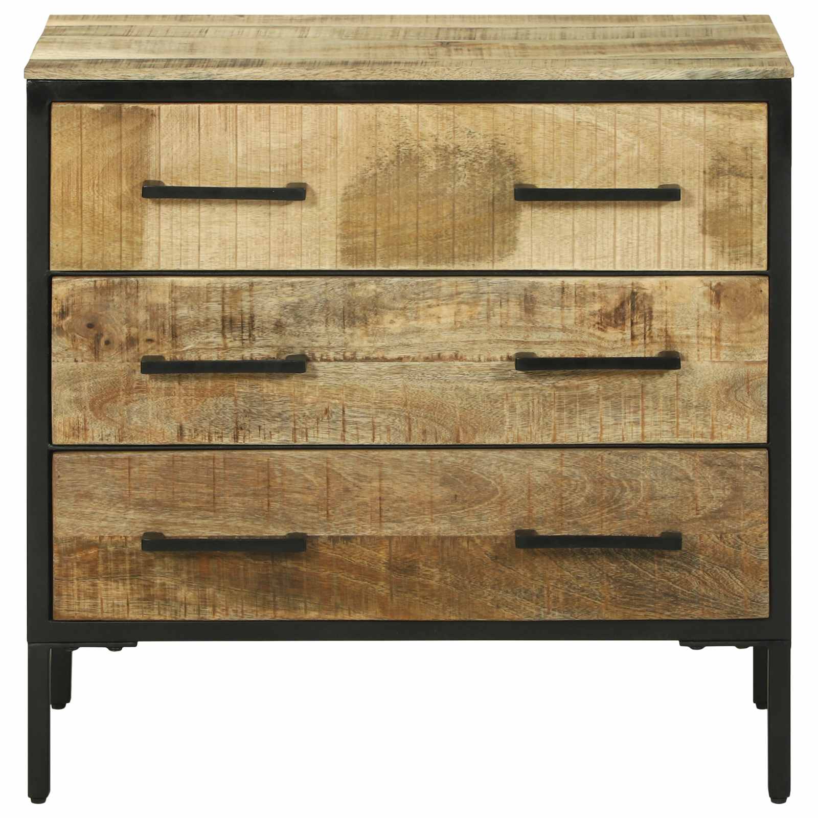 vidaXL Bufet z szufladą 70 x 35 x 70 cm Lite drewno mango
