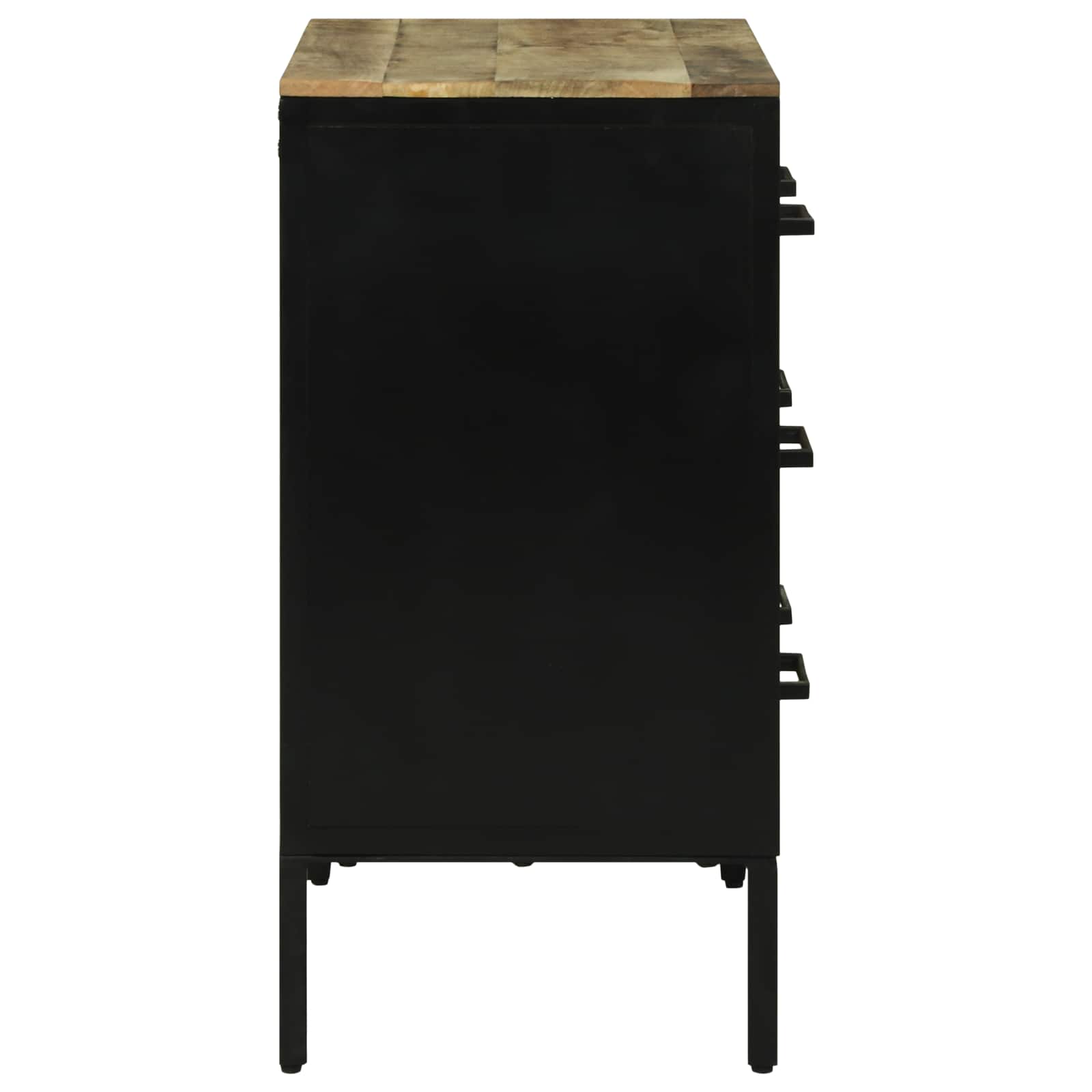 vidaXL Bufet z szufladą 70 x 35 x 70 cm Lite drewno mango