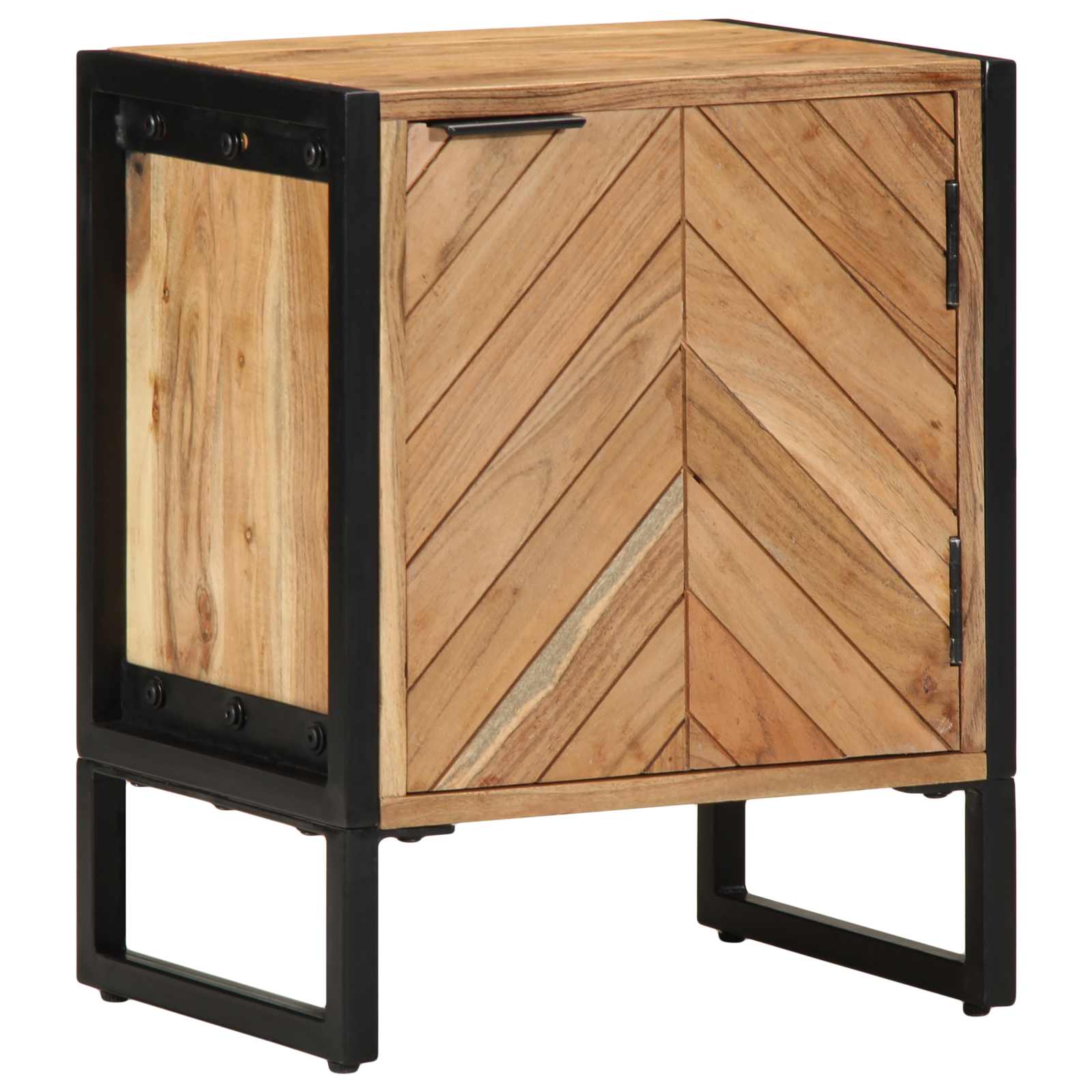 vidaXL Stolik nocny Brązowy 40 x 30 x 50 cm