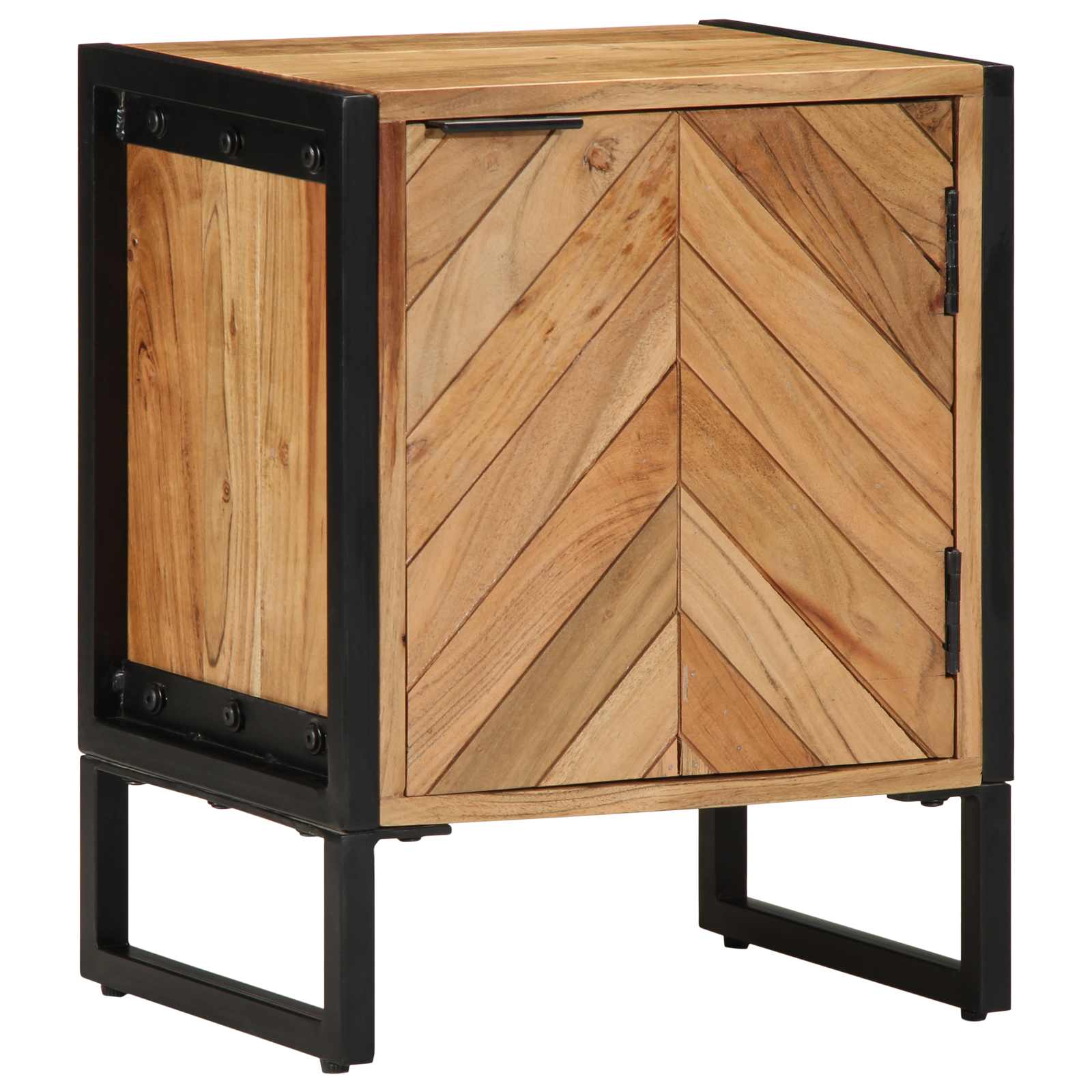 vidaXL Stolik nocny Brązowy 40 x 30 x 50 cm