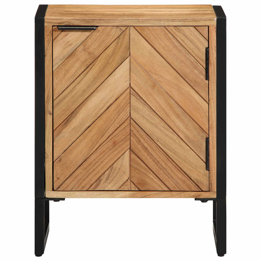 vidaXL Stolik nocny Brązowy 40 x 30 x 50 cm
