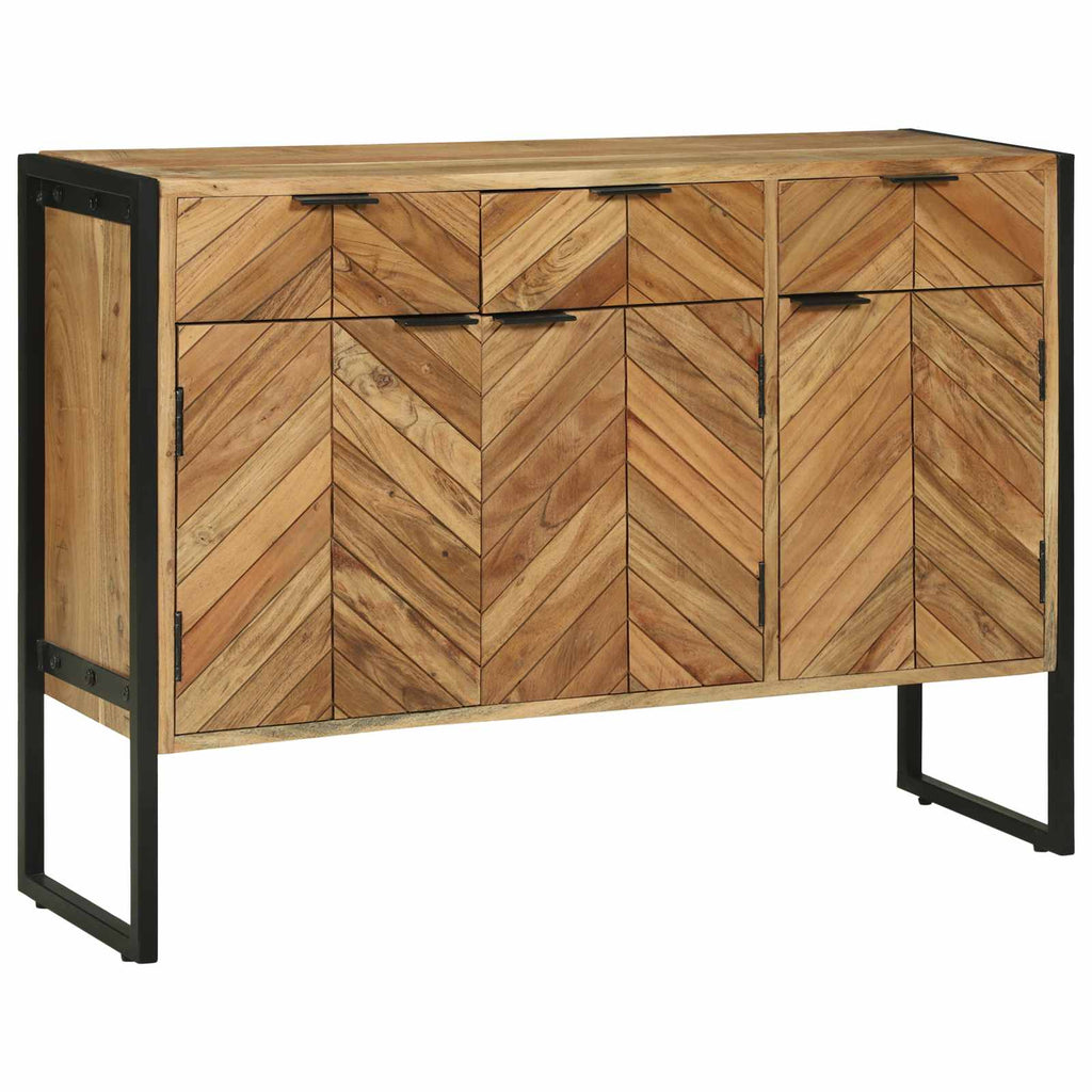 vidaXL Bufet 100 x 30 x 75 cm Lite drewno akacjowe