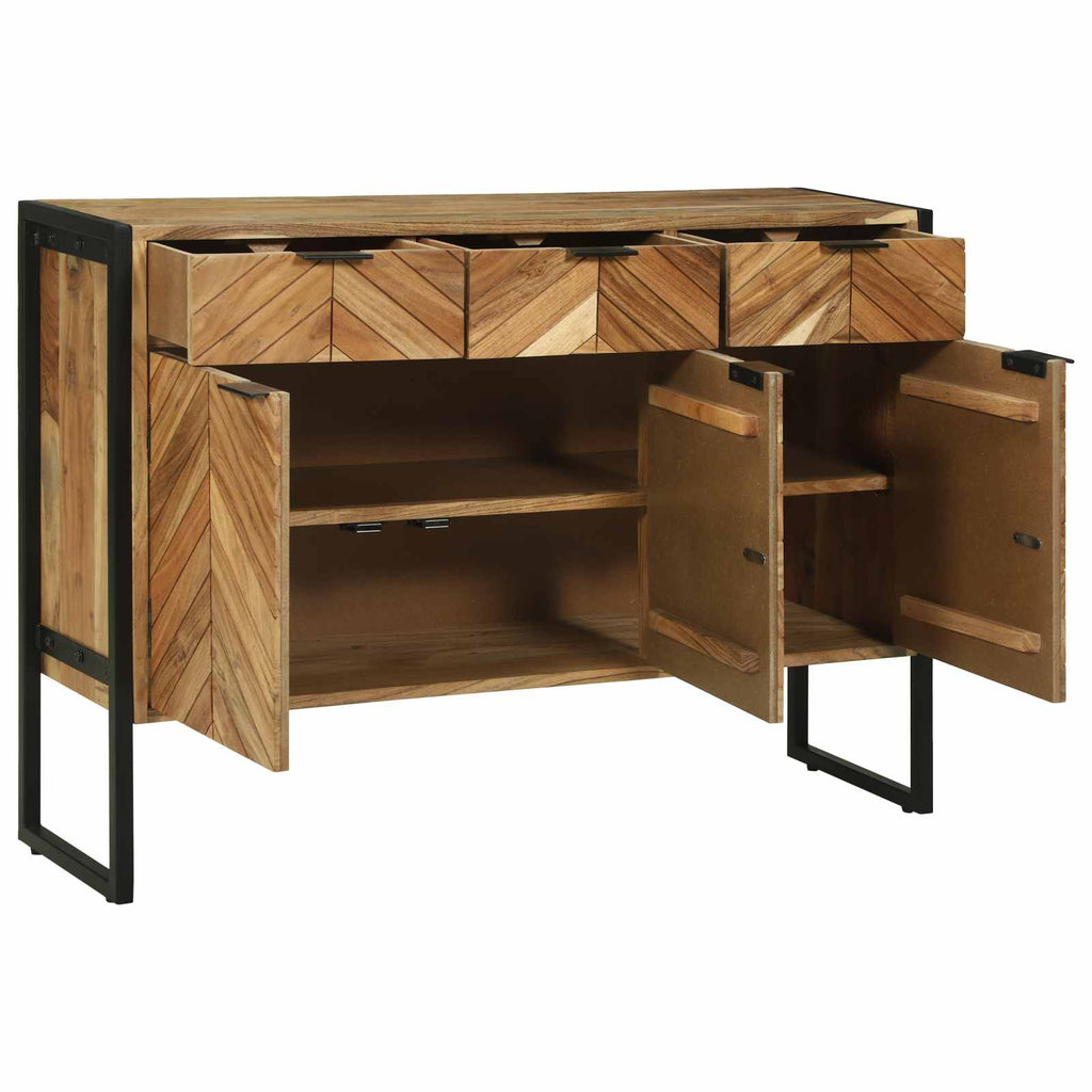 vidaXL Bufet 100 x 30 x 75 cm Lite drewno akacjowe
