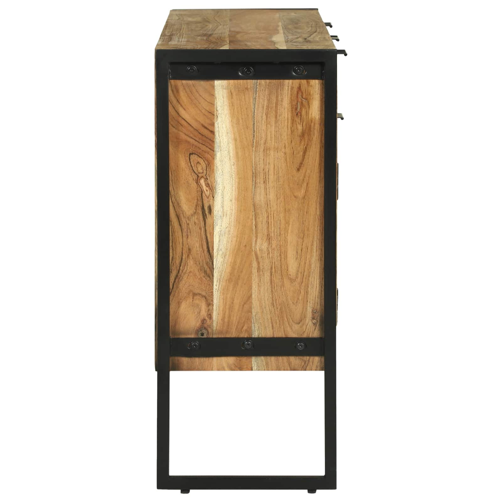 vidaXL Bufet 100 x 30 x 75 cm Lite drewno akacjowe