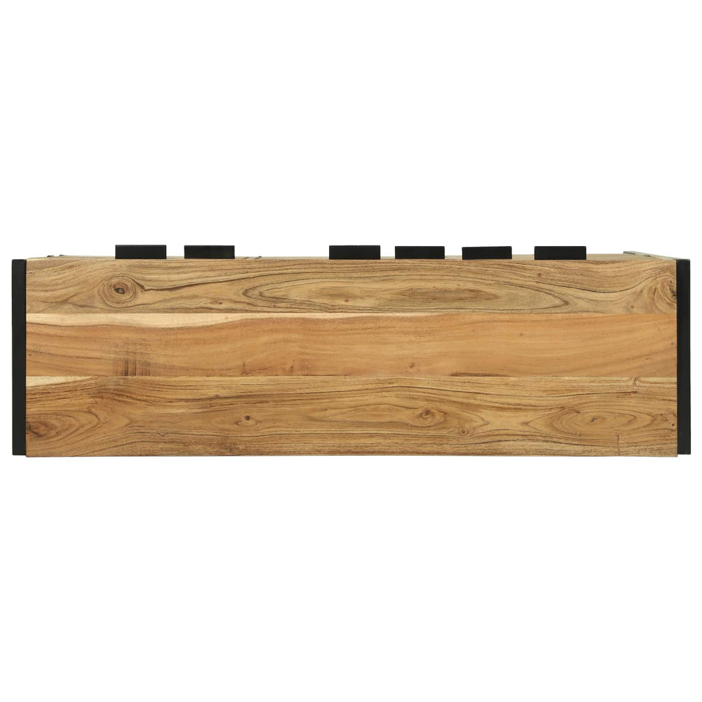 vidaXL Bufet 100 x 30 x 75 cm Lite drewno akacjowe