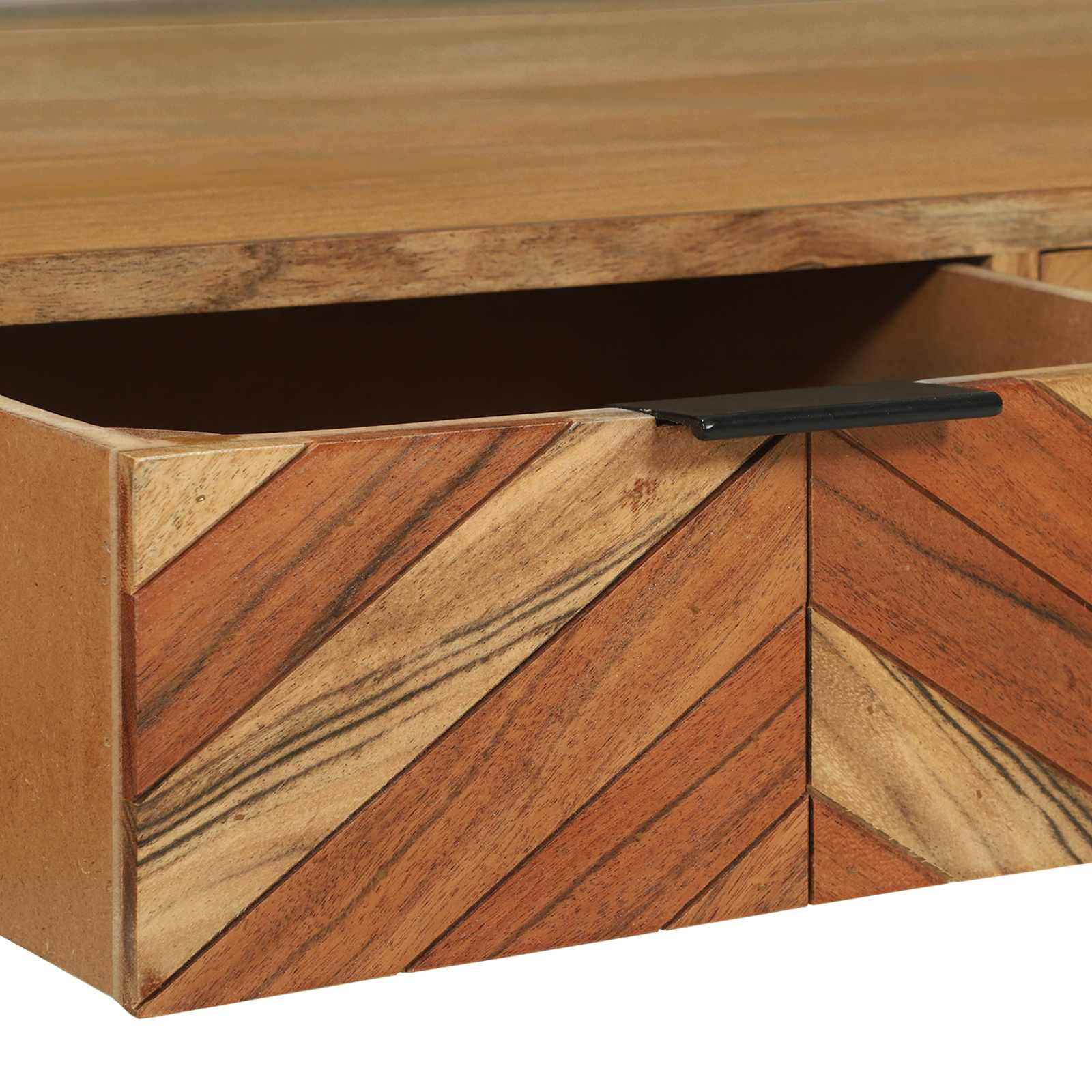 vidaXL Szafka pod telewizor z szufladą Brązowy 100 x 35 x 50 cm