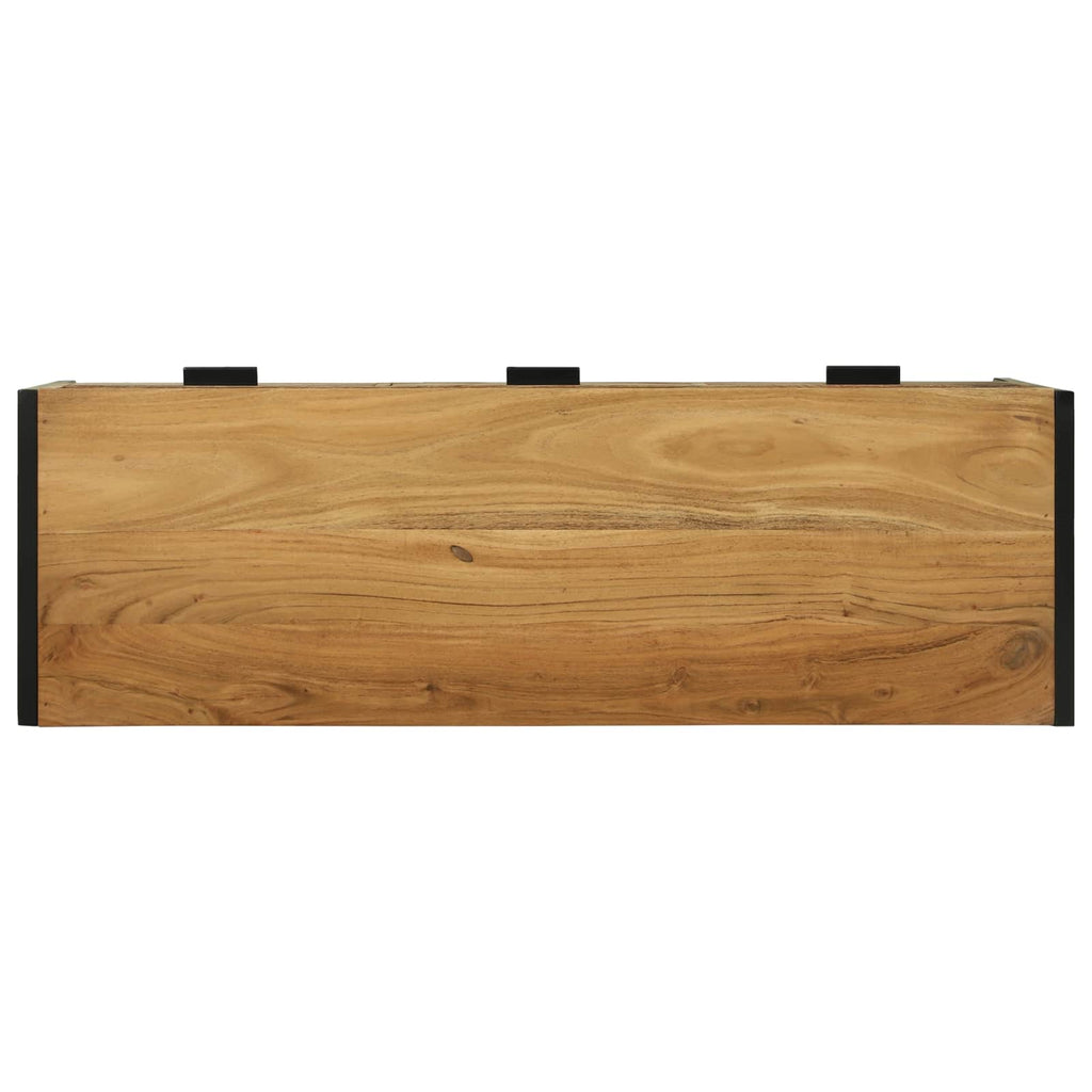 vidaXL Szafka pod telewizor z szufladą Brązowy 100 x 35 x 50 cm