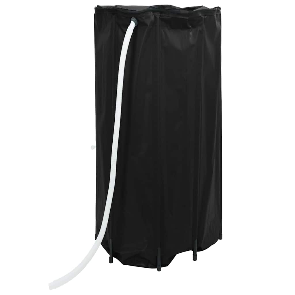 vidaXL Zbiornik na wodę, z kranikiem, składany, 250 L, PVC