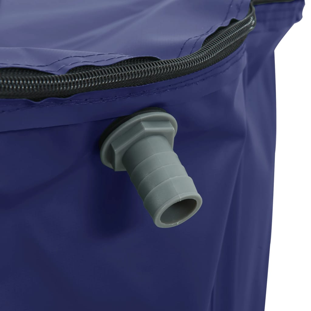 vidaXL Zbiornik na wodę deszczową, z kranikiem, składany, 1000 L, PVC