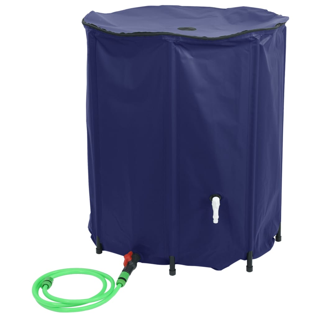 vidaXL Zbiornik na wodę, z kranikiem, składany, 1250 L, PVC