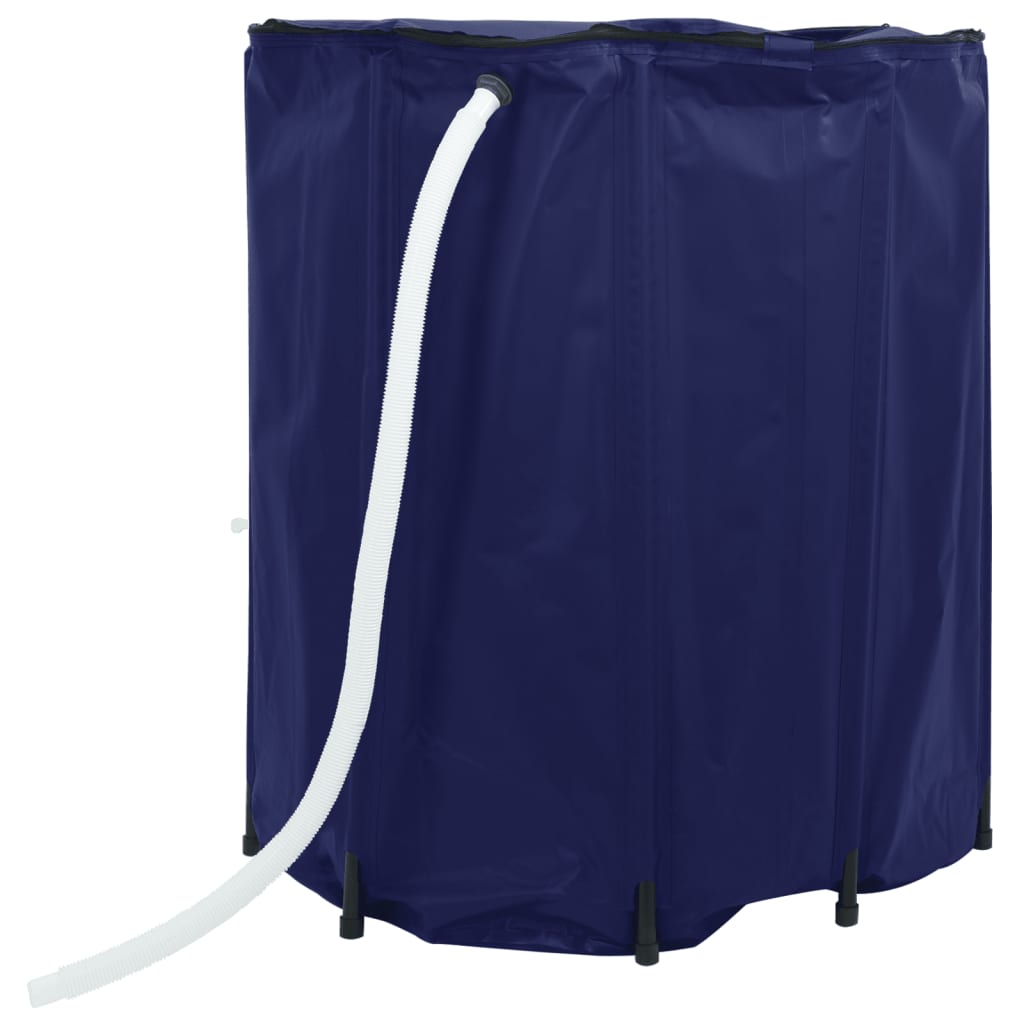 vidaXL Zbiornik na wodę, z kranikiem, składany, 1250 L, PVC