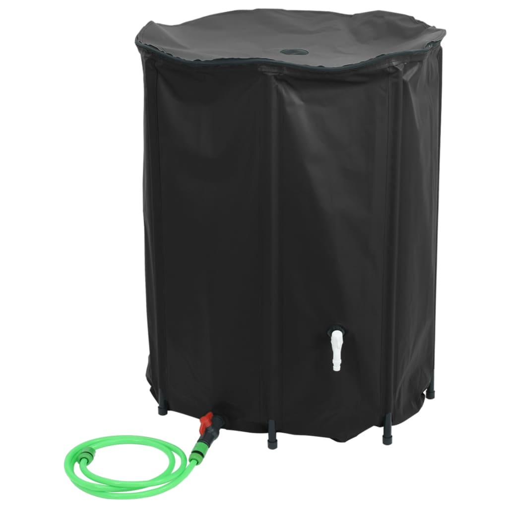 vidaXL Zbiornik na wodę, z kranikiem, składany, 1350 L, PVC