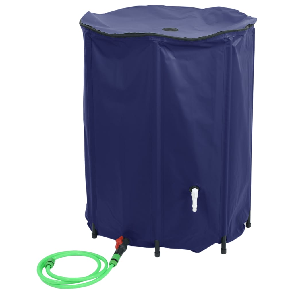 vidaXL Zbiornik na wodę, z kranikiem, składany, 1350 L, PVC