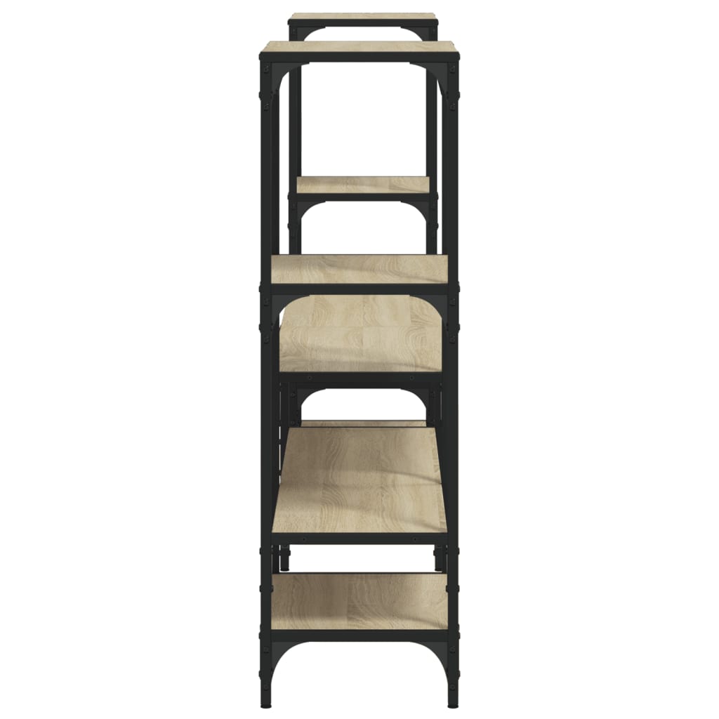 vidaXL Szafka pod TV, dąb sonoma, 206,5x28,5x95 cm