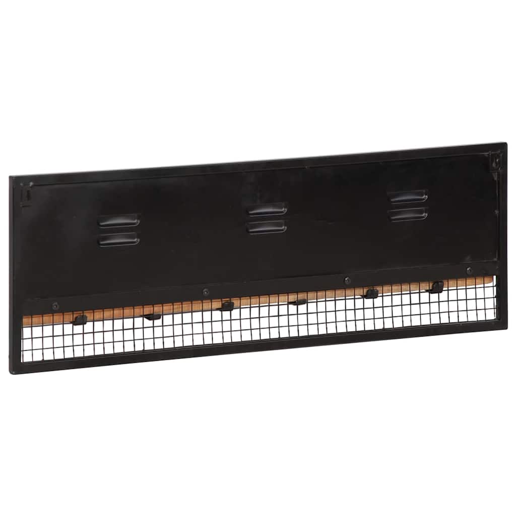 vidaXL Wieszak ścienny na ubrania 90x11x30 cm lite drewno mango