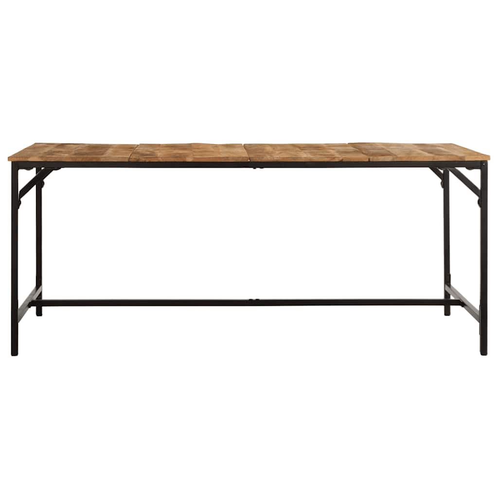 vidaXL Stół jadalny 180x90x75 cm Drewno lite surowe mango