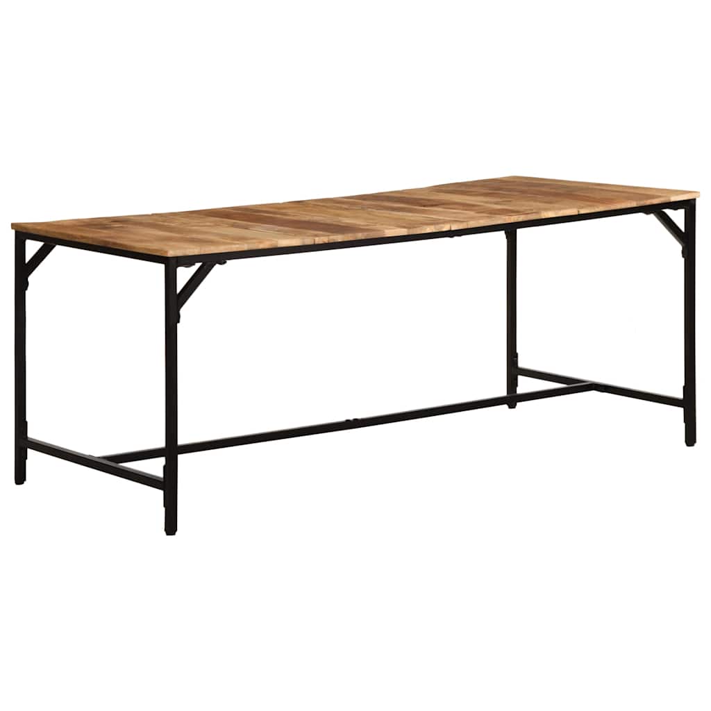 vidaXL Stół jadalny 180x90x75 cm Drewno lite surowe mango