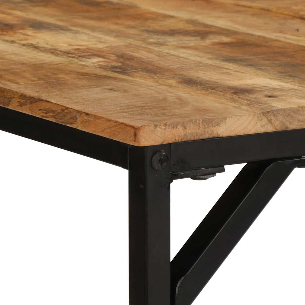 vidaXL Stół jadalny 180x90x75 cm Drewno lite surowe mango