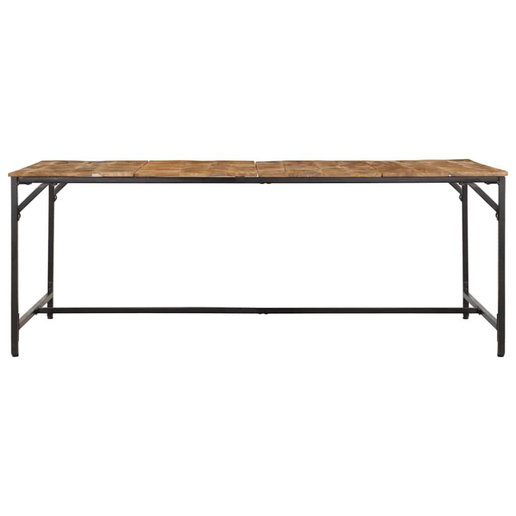 vidaXL Stół jadalny 200x100x75 cm Drewno lite surowe mango