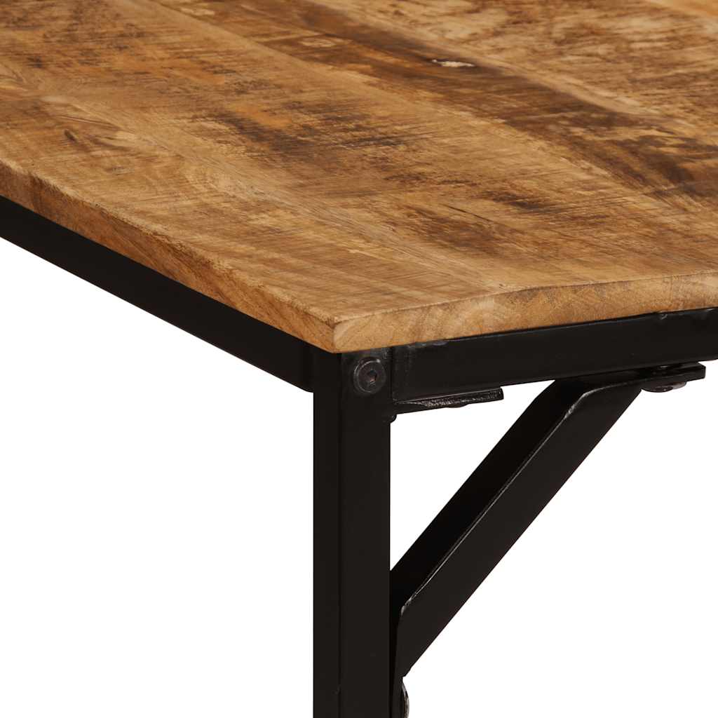 vidaXL Stół jadalny 200x100x75 cm Drewno lite surowe mango