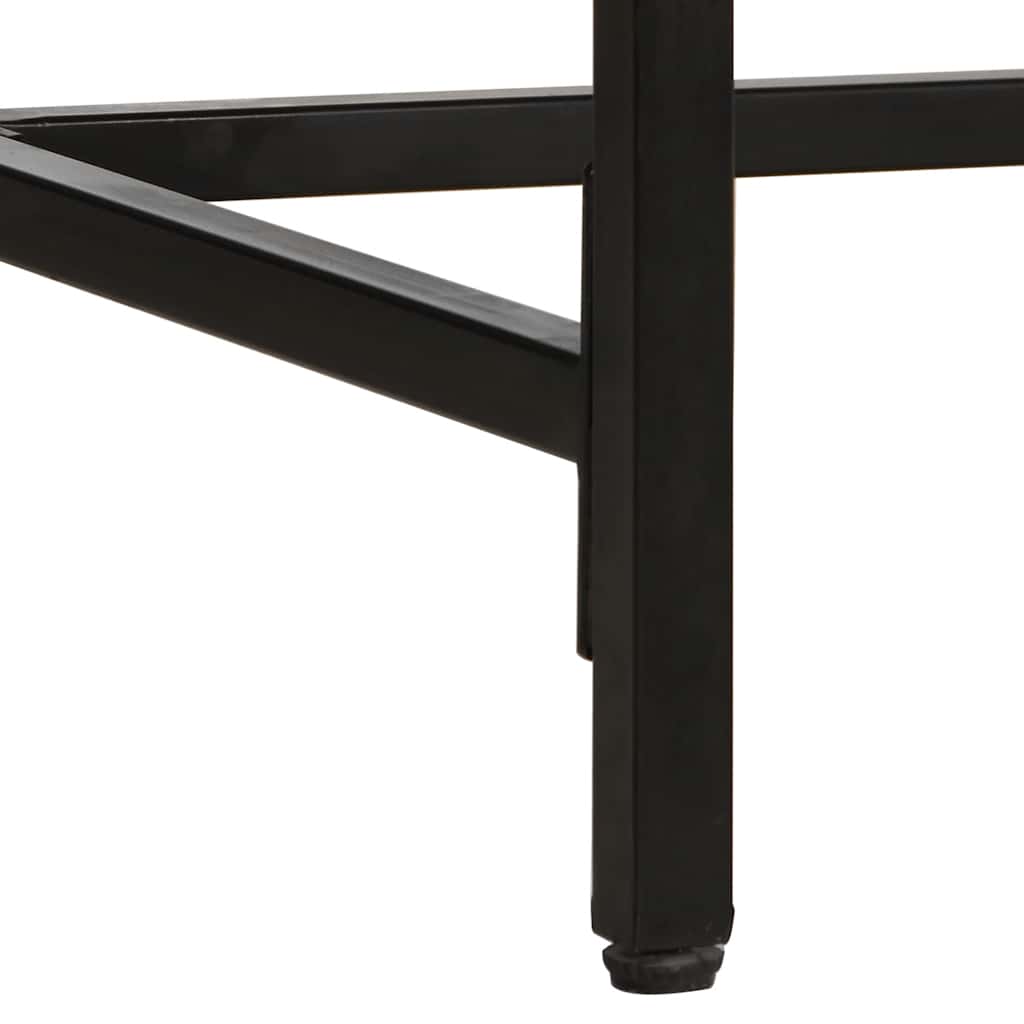 vidaXL Stół jadalny 200x100x75 cm Drewno lite surowe mango