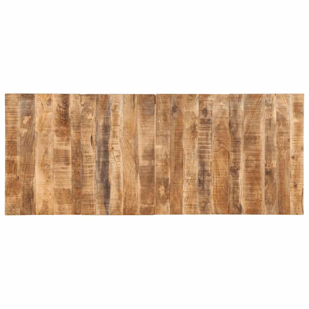 vidaXL Stół jadalny 220x90x75 cm Drewno lite surowe mango