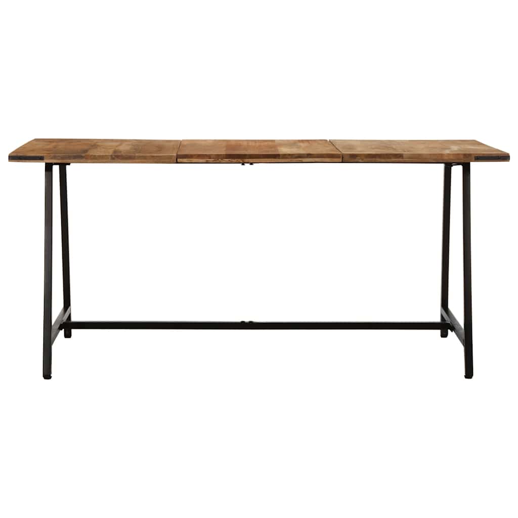 vidaXL Stół do jadalni, 160x80x75 cm, lite drewno mango