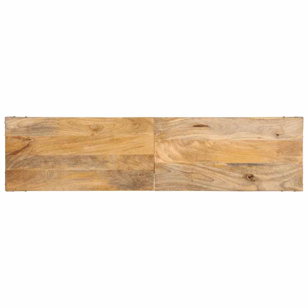 vidaXL Konsola 140x35x70 cm Drewno lite Mango
