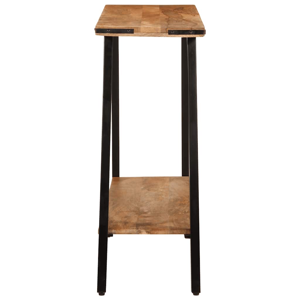 vidaXL Stolik konsolowy, 110x30x75 cm, lite drewno mango