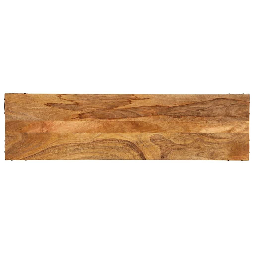 vidaXL Stolik konsolowy, 110x30x75 cm, lite drewno mango
