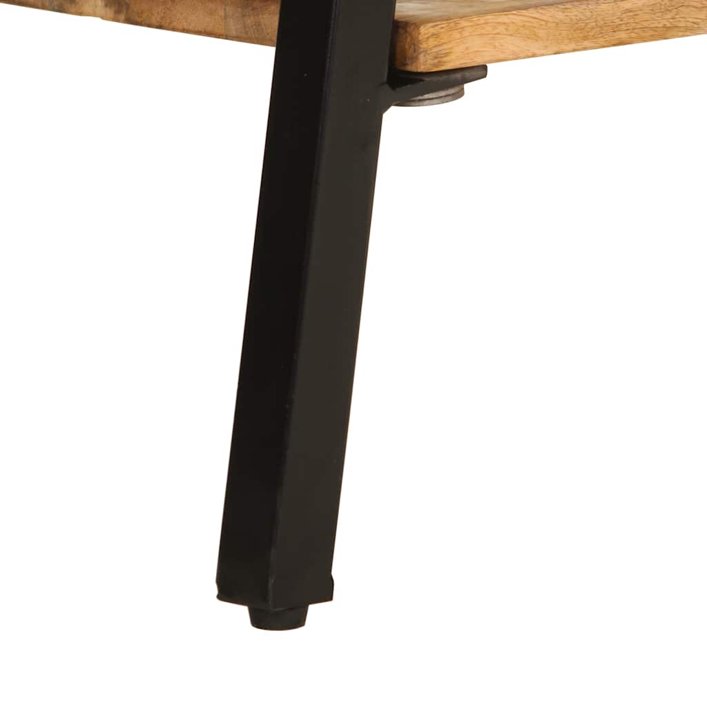 vidaXL Stolik konsolowy, 110x30x75 cm, lite drewno mango