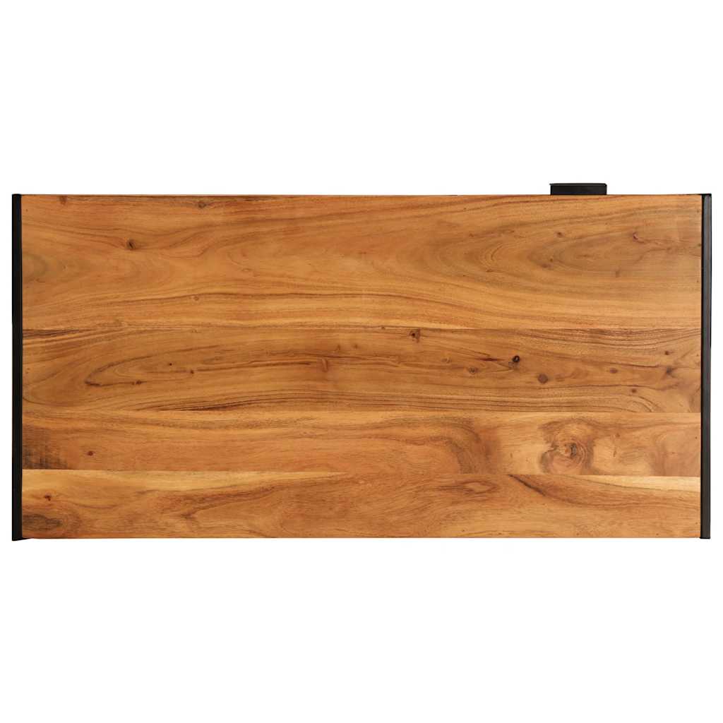 vidaXL Stolik kawowy, 110x55x40 cm, lite drewno akacjowe