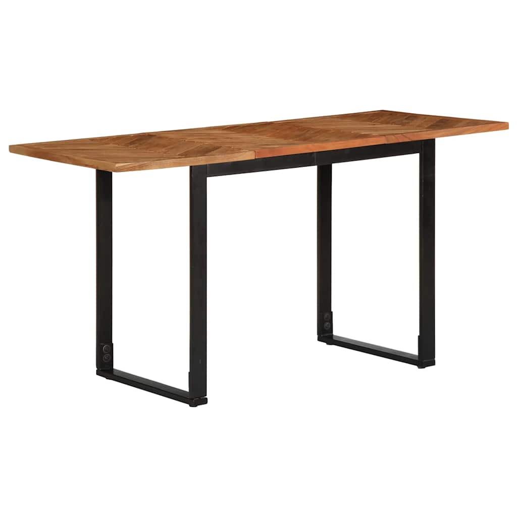 vidaXL Stół jadalny 140x70x75 cm lite drewno akacjowe