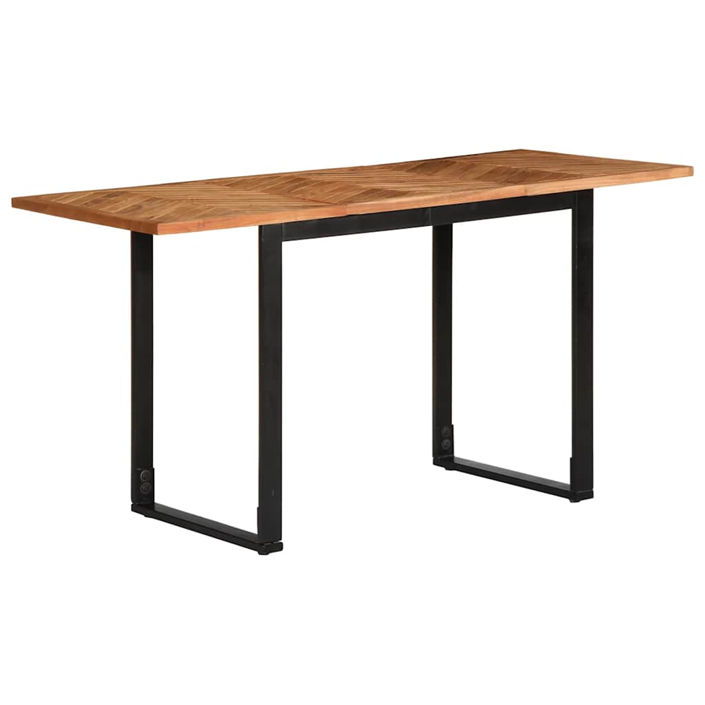 vidaXL Stół jadalny 140x70x75 cm lite drewno akacjowe