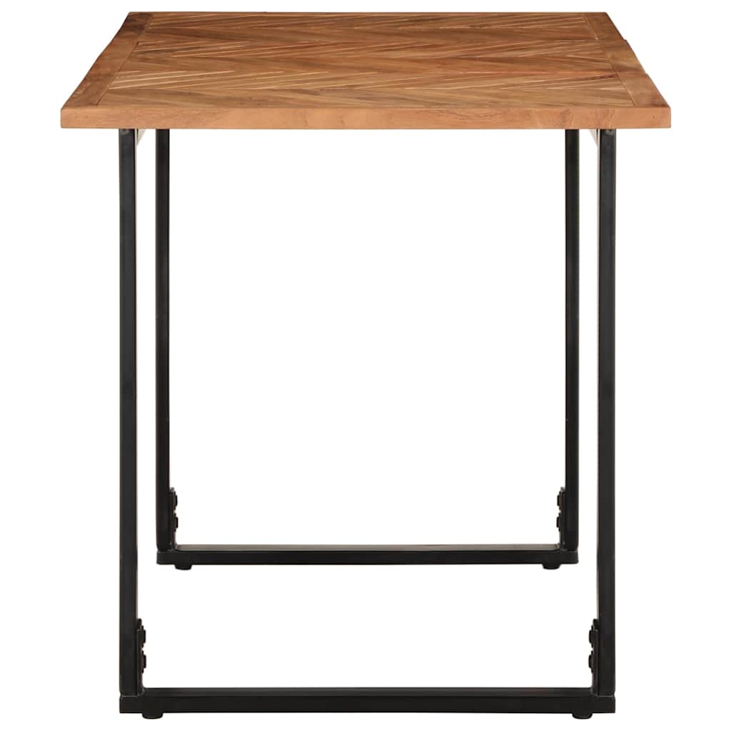 vidaXL Stół jadalny 140x70x75 cm lite drewno akacjowe