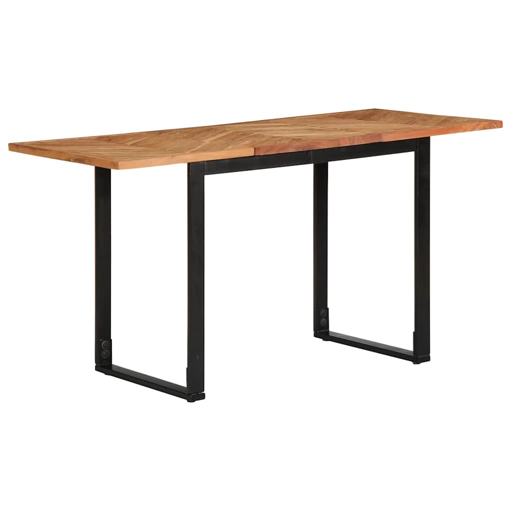vidaXL Stół jadalny 140x70x75 cm lite drewno akacjowe