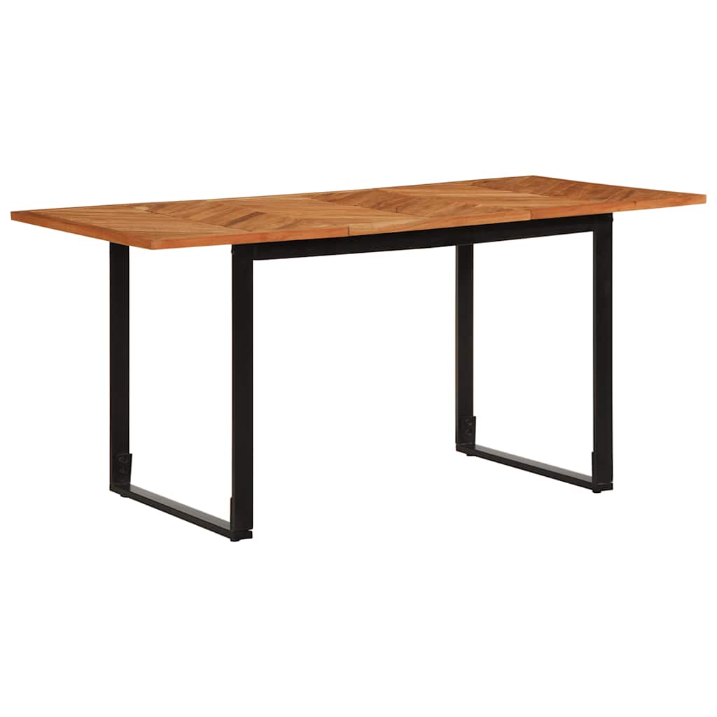 vidaXL Stół jadalny 160x80x75 cm lite drewno akacjowe
