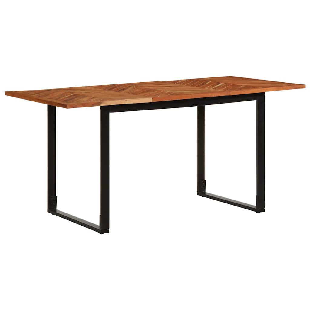 vidaXL Stół jadalny 160x80x75 cm lite drewno akacjowe